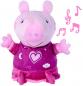 Preview: Simba Plüsch Stofftier Peppa Pig Gute Nacht Peppa Licht und Musik 25cm 109261016