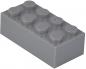 Preview: Simba Konstruktionsspielzeug Bausteine Blox 40 Teile 8er grau 104114539