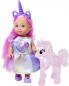 Preview: Simba Puppe Evi Love mit Unicorn Einhorn 105733728