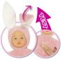 Preview: Simba Puppe Babypuppe Laura Funny Bunny im Hasenoutfit aufstellbare Ohren 105010514