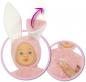 Preview: Simba Puppe Babypuppe Laura Funny Bunny im Hasenoutfit aufstellbare Ohren 105010514