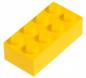 Preview: Simba Konstruktionsspielzeug Bausteine Blox 100 Teile 8er gelb 104118898