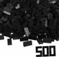 Preview: Simba Konstruktionsspielzeug Bausteine Blox 500 Teile 8er schwarz 104118935