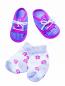 Preview: Simba Puppe Zubehör New Born Baby Schuhe und Socken, 4-sort. 105560844