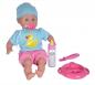 Preview: Simba Puppe Babypuppe Laura Hungry Set Essen, Löffel, füttern 105010964