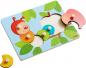 Preview: 6 Teile HABA Kinder Greifpuzzle Raupe Mina 1303189001