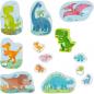 Preview: 2, 3, 4 Teile HABA Kinder Puzzle 6 erste Puzzles Dinos 1307186001