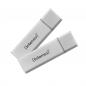 Preview: Intenso USB Stick 64GB Speicherstick Ultra Line silber USB 3.2 2er Pack