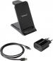 Preview: Intenso Wireless Charger Stand BS13 Output bis 15W 3in1 Ladestation für 3 Geräte schwarz