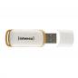 Preview: Intenso USB Stick 64GB Speicherstick recyclefähig Green Line beige braun USB 3.2