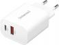 Preview: Intenso Ladegerät Power Adapter 30 Watt W30AC 1x USB-A + 1x USB-C für 2 Geräte weiß