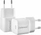 Preview: Intenso Ladegerät Power Adapter 30 Watt W30C GaN 1x USB-C für 1 Gerät weiß Doppelpack