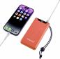 Preview: Intenso Powerbank F10000 PD Qualcomm Quick Charge 3.0 10000 mAh 1x USB Typ A und C OUT orange