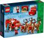 Preview: LEGO® Iconic Schlitten des Weihnachtsmanns 343 Teile 40499