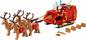 Preview: LEGO® Iconic Schlitten des Weihnachtsmanns 343 Teile 40499