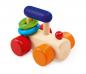 Preview: Selecta Babywelt Holz Rollspielzeug Rolina Lok krabbeln 61028