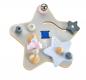 Preview: Selecta Kleinkindwelt Holz Sternchenspiel Mobiles Erlebnisbrett 19 cm 64029