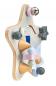 Preview: Selecta Kleinkindwelt Holz Sternchenspiel Mobiles Erlebnisbrett 19 cm 64029