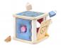 Preview: Steiff by Selecta Exklusic Holz Sortierbox blau rosa Knopf im Ohr 64308