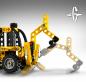 Preview: LEGO® Technic Baggerlader 104 Teile 42197