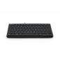 Preview: Mediarange Tastatur Compact ultraflach mit Kabel Keyboard QWERTZ schwarz MROS112