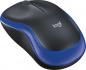 Preview: Logitech Maus M185 optisch Wireless kabellos 3 Tasten 1000 dpi blau 910-002239