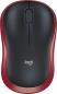 Preview: Logitech Maus M185 optisch Wireless kabellos 3 Tasten 1000 dpi rot 910-002240