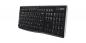 Preview: Logitech Tastatur K270 Wireless Unifying kabellos schwarz 920-003052