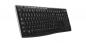 Preview: Logitech Tastatur K270 Wireless Unifying kabellos schwarz 920-003052