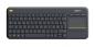 Preview: Logitech Tastatur K400 Wireless Unifying kabellos Plus TV Touchpad schwarz 920-007127