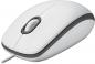 Preview: Logitech Maus M100 optisch mit Kabel 3 Tasten 1000 dpi weiß 910-006764