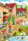 Preview: 3 x 24 Teile Schmidt Spiele Kinder Puzzle Auf dem Bauernhof 56216