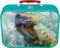 Preview: 2 x 60 + 2 x 100 Teile Schmidt Spiele Kinder Puzzle Dinos Puzzle-Box Metallkoffer 56495