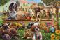 Preview: 200 Teile Schmidt Spiele Kinder Puzzle Gartenpicknick für Hund und Katze 56534