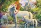 Preview: 200 Teile Schmidt Spiele Kinder Puzzle Einhornstute mit zwei Fohlen 56540