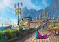 Preview: 1000 Teile Schmidt Spiele Puzzle Thomas Kinkade Disney Frozen Celebrating in Arendelle 58042