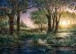 Preview: 1000 Teile Schmidt Spiele Puzzle Terry Redlin Morgenzauber am Teich 58546