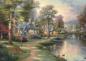 Preview: 1000 Teile Schmidt Spiele Puzzle Holz Thomas Kinkade Dorf am See 59800