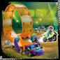 Preview: LEGO® City Stunt Schimpansen-Stuntlooping 226 Teile 60338