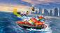 Preview: LEGO® City Fire Feuerwehrboot 144 Teile 60373