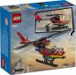 Preview: LEGO® City Fire Feuerwehrhubschrauber 85 Teile 60411