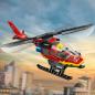 Preview: LEGO® City Fire Feuerwehrhubschrauber 85 Teile 60411