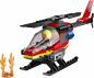 Preview: LEGO® City Fire Feuerwehrhubschrauber 85 Teile 60411