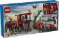 Preview: LEGO® City Fire Feuerwehrstation mit Drehleiterfahrzeug 843 Teile 60414