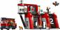 Preview: LEGO® City Fire Feuerwehrstation mit Drehleiterfahrzeug 843 Teile 60414