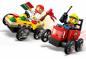 Preview: LEGO® City Fahrzeuge Pizzalieferwagen vs. Löschauto 70 Teile 60458