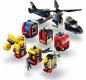 Preview: LEGO® City Fahrzeuge Kombinationsset mit Hubschrauber, Löschauto und U-Boot 874 Teile 60462