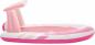 Preview: Intex Schwimmliege Lounge Pink Paradise Boat Float mit Dach 244cm x 119cm x 97cm 57804EU