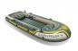 Preview: Intex Schlauchboot Sport Seahawk 4 Set Alu-Paddel Pumpe 4 Personen 351cm x 145cm x 48cm 68351NP