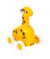 Preview: Brio Kleinkindwelt Holz Rollspielzeug Push & Go Giraffe 30229